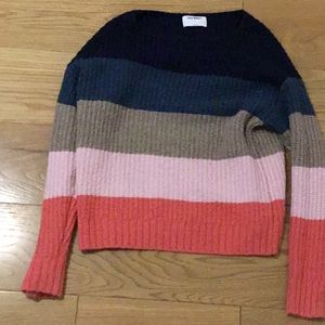 Multi colored sweater